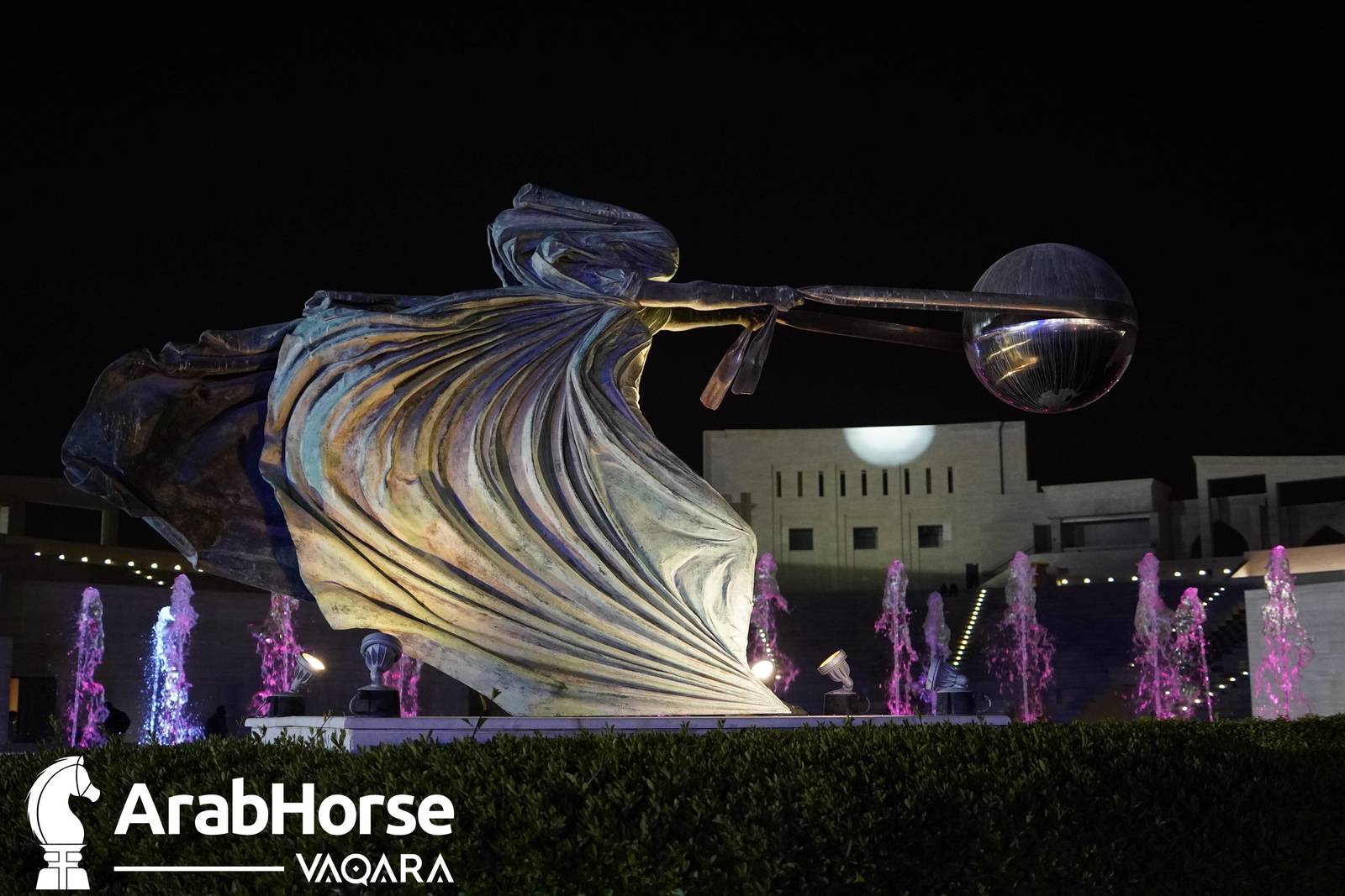 Title Show begins as part of Katara International Arabian Horse Festival