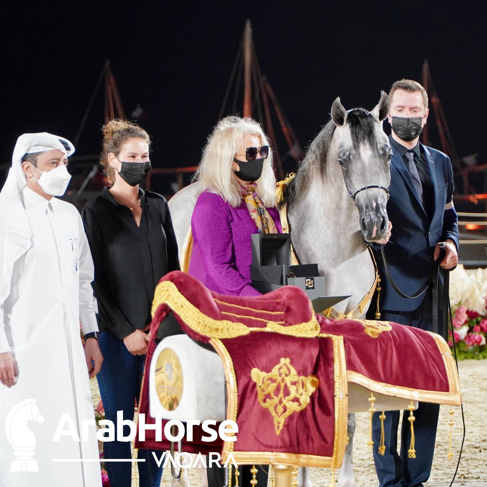 Finest Arabians compete in Championship round of the Prestigious Title Show at Katara