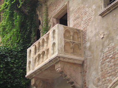Verona, Italy - Juliet's House (La Casa di Giulietta),once owned by the Dal Cappello, or Capulet, family.