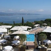 St. Tropez, France - The view of the bay from our hotel 