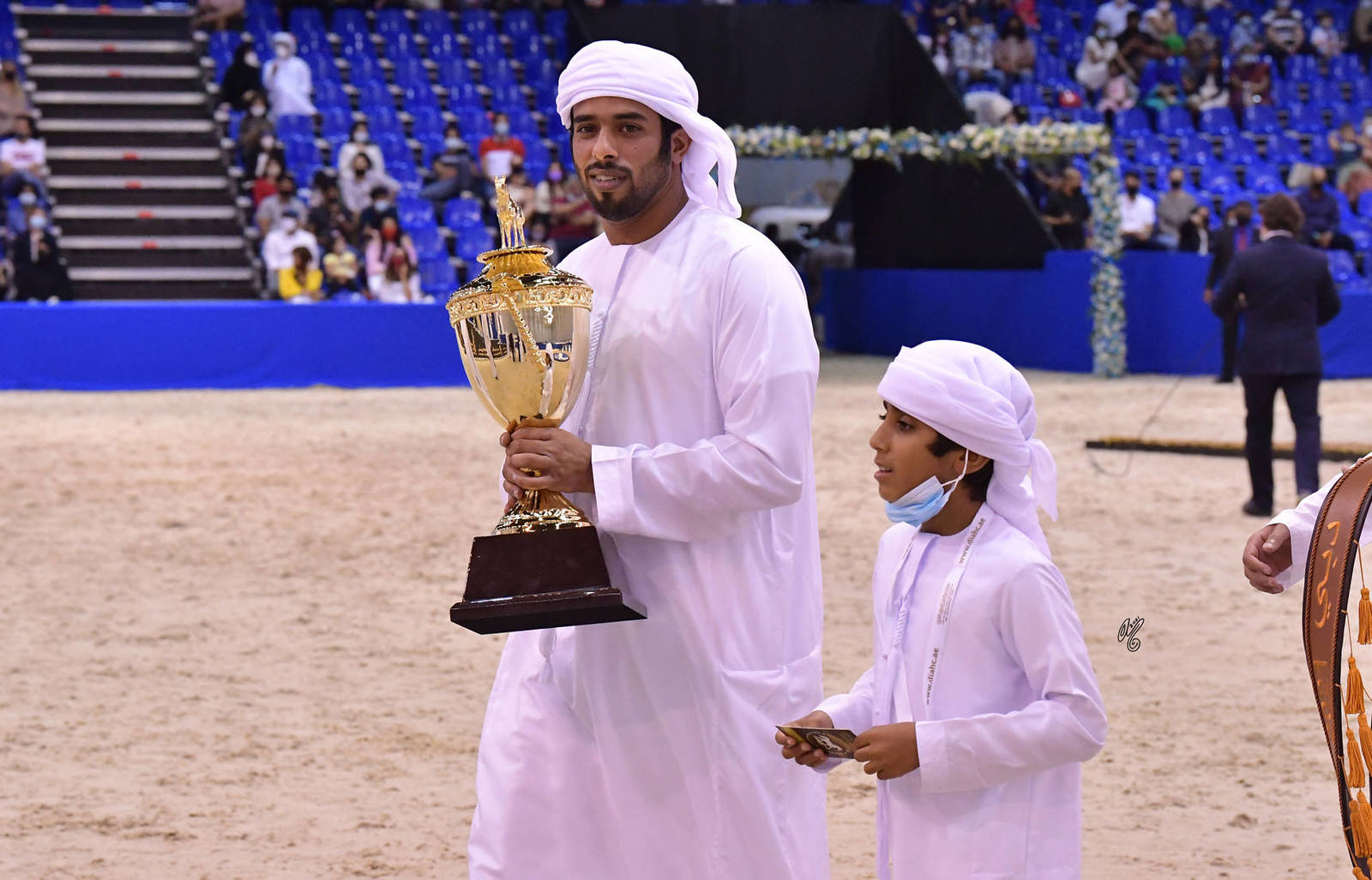 Yearling Colt Bronze Champion: A.L.R. Burkan (SQ Burkan X Yaqoubiyah Al Zobair) 