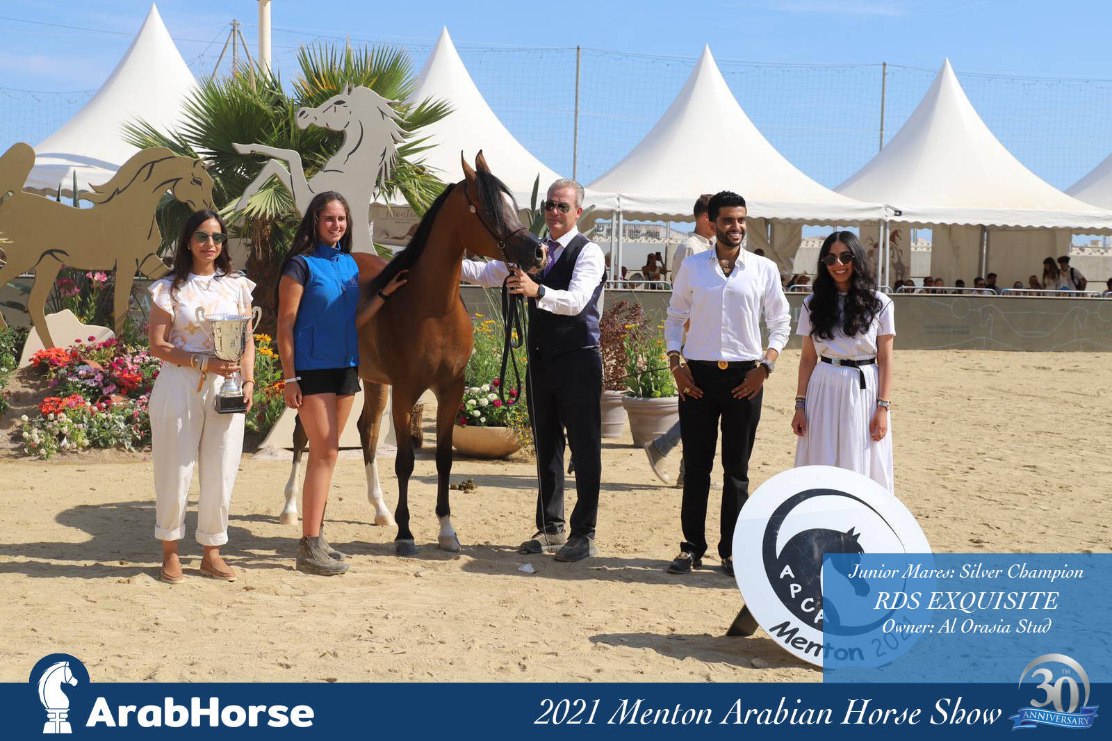 2021 Menton Arabian Horse Show Champions
