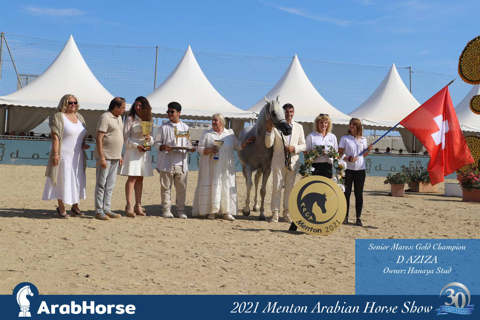 2021 Menton Arabian Horse Show Champions