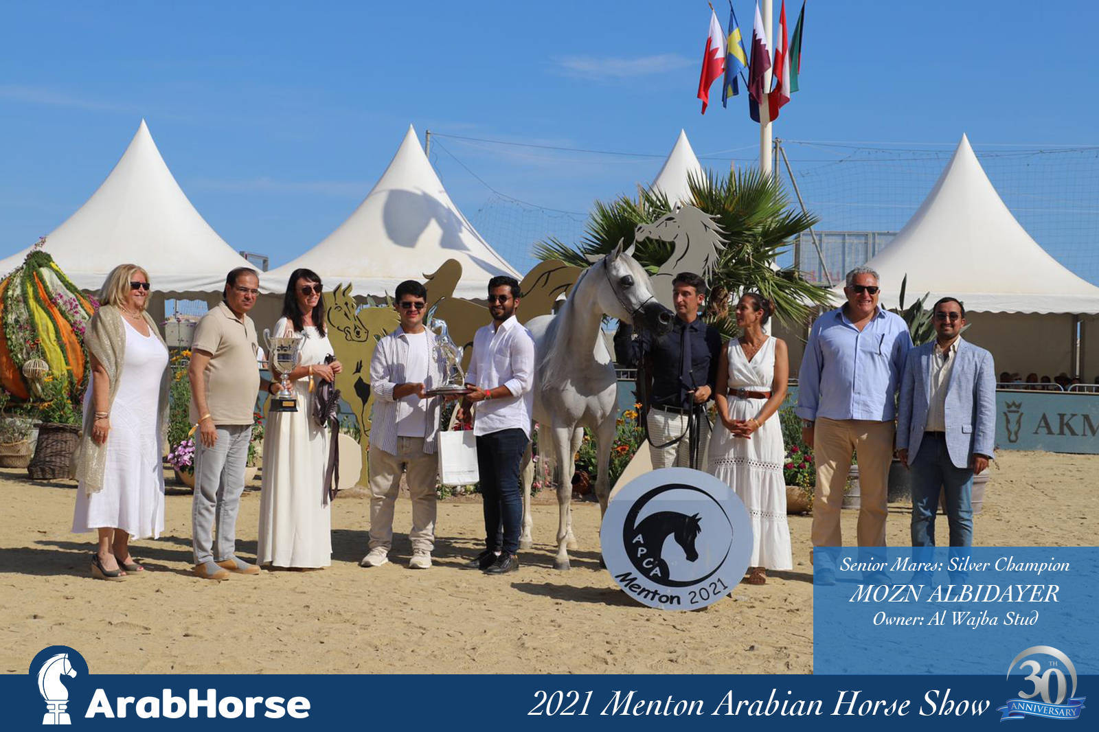 2021 Menton Arabian Horse Show Champions