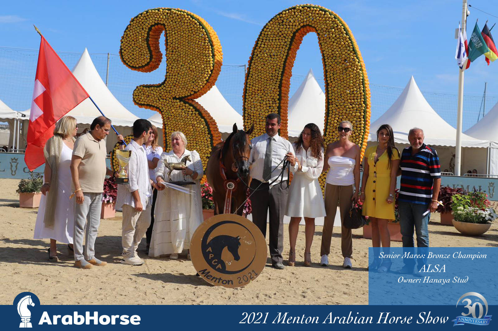 2021 Menton Arabian Horse Show Champions
