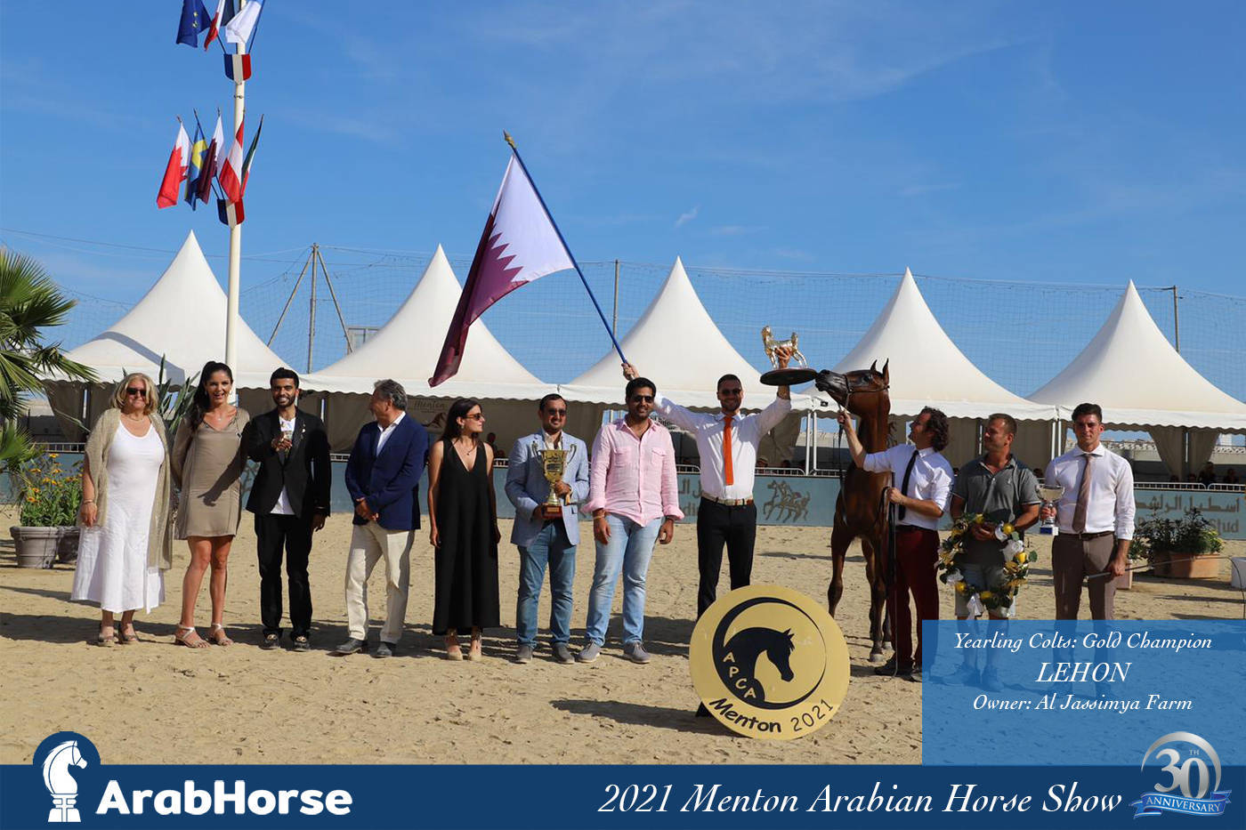 2021 Menton Arabian Horse Show Champions