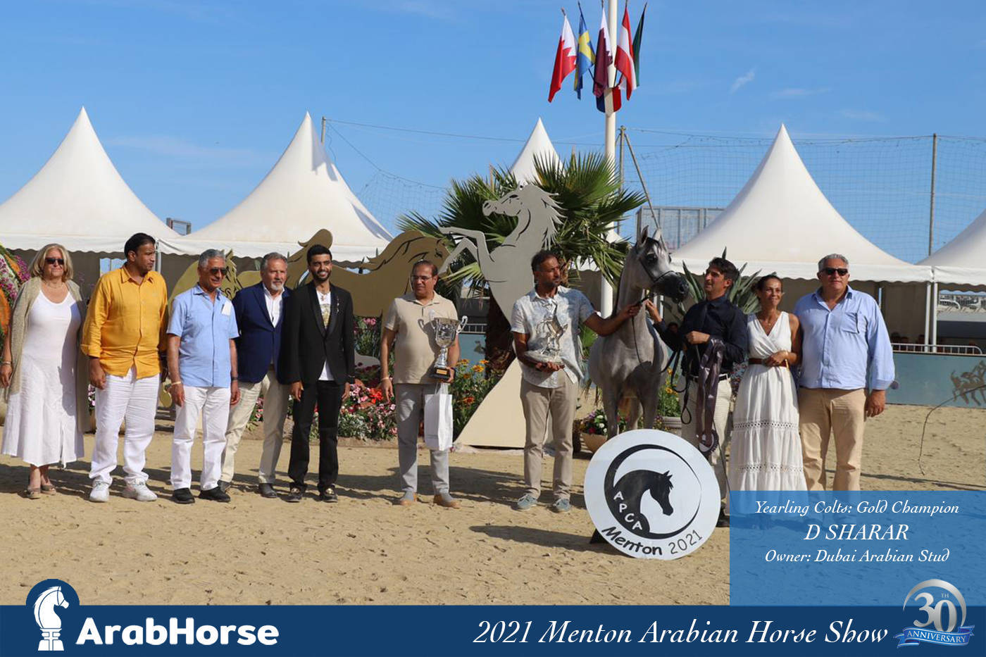 2021 Menton Arabian Horse Show Champions