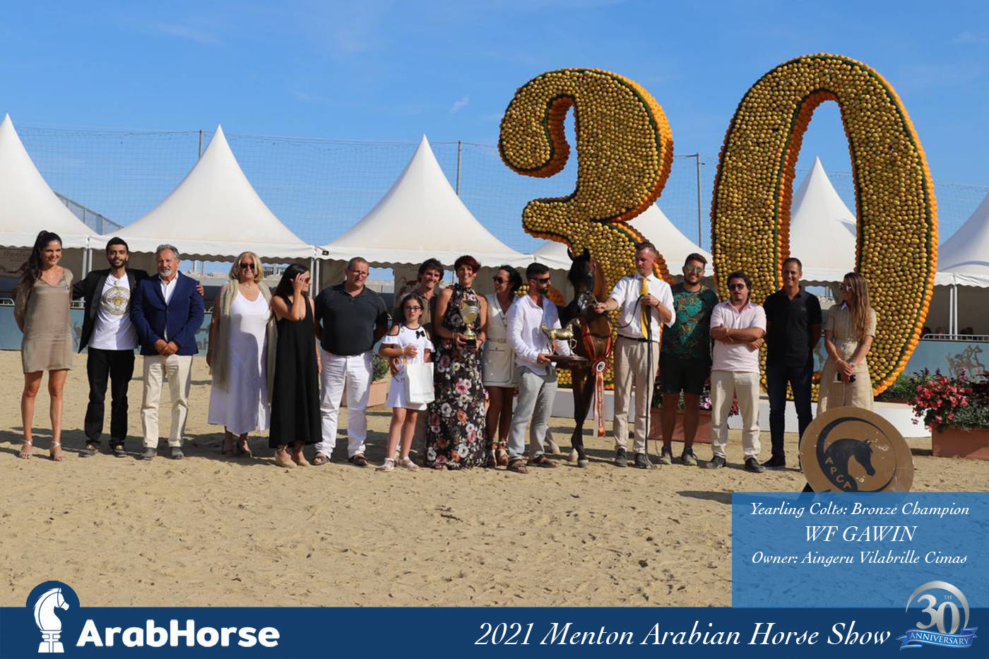 2021 Menton Arabian Horse Show Champions