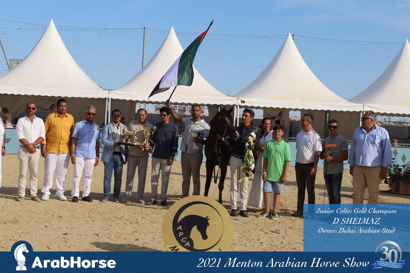 2021 Menton Arabian Horse Show Champions