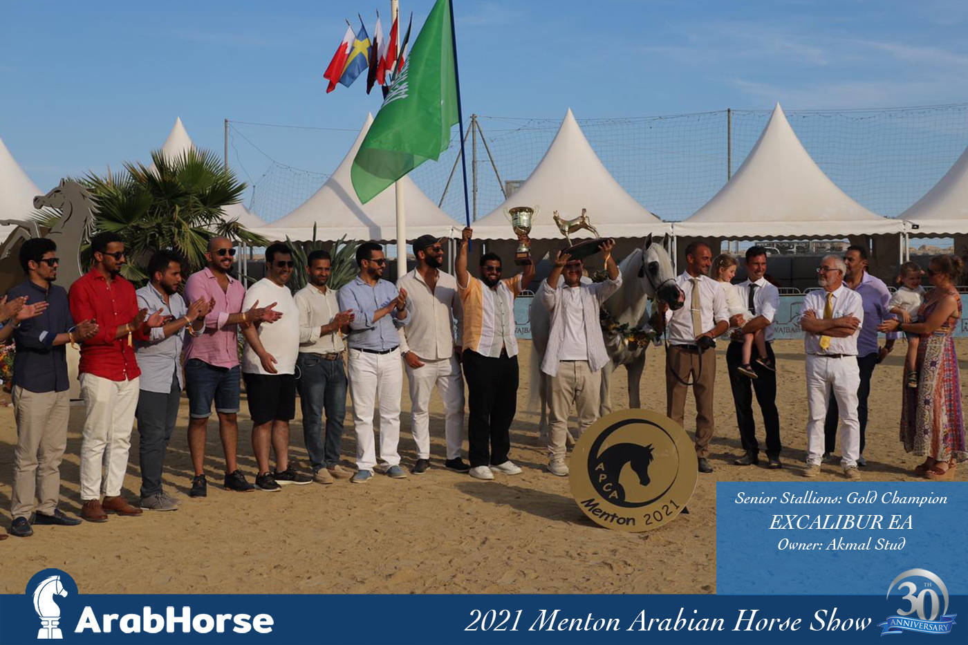 2021 Menton Arabian Horse Show Champions