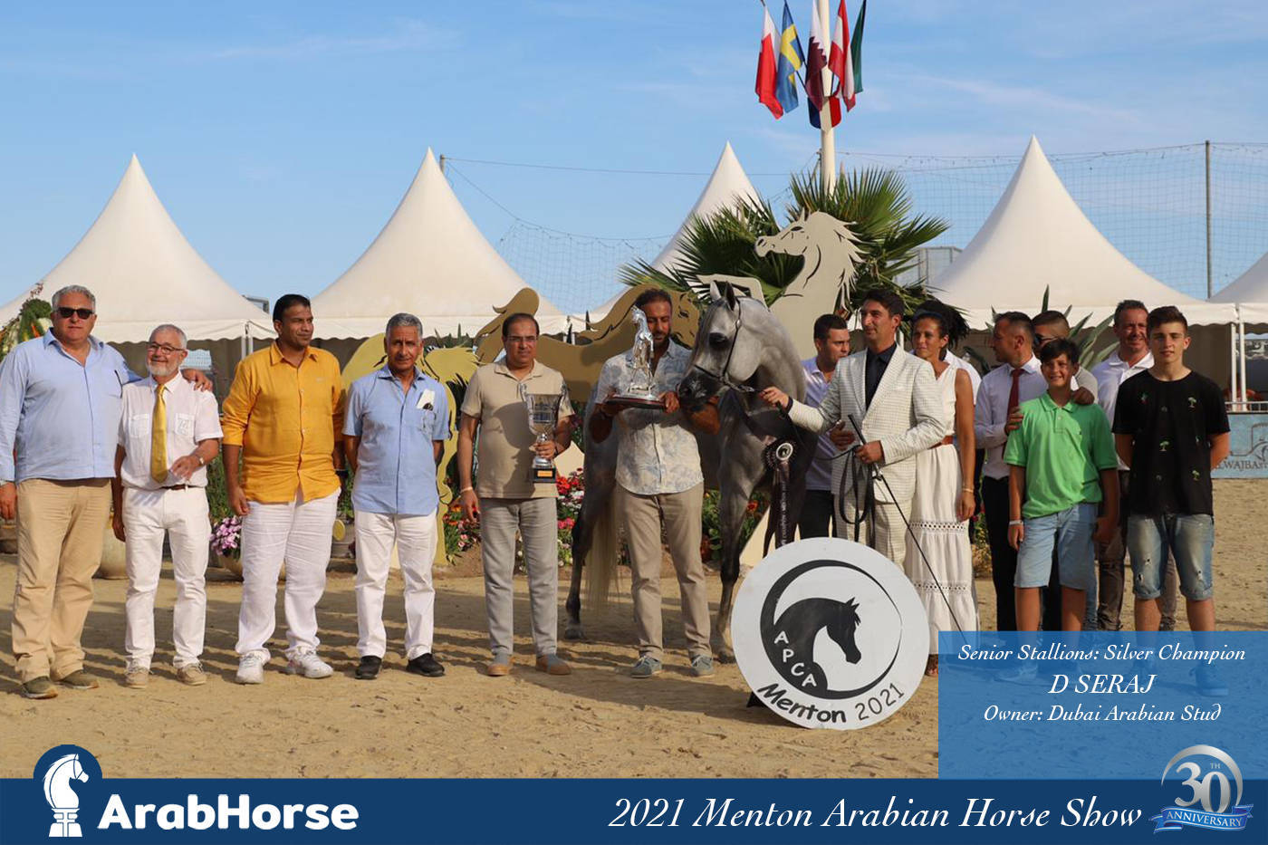 2021 Menton Arabian Horse Show Champions