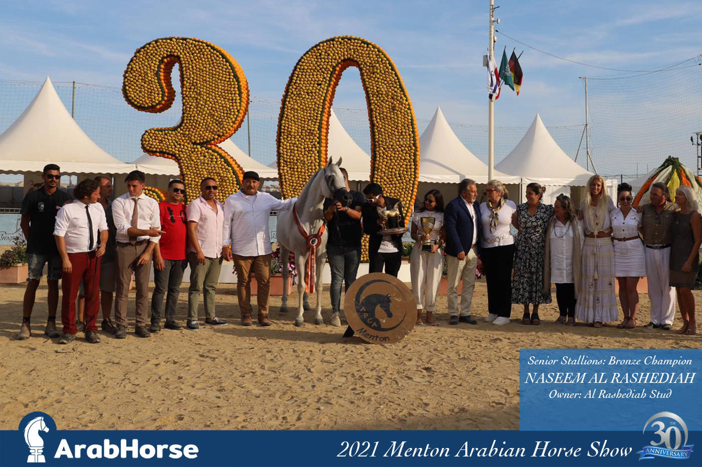 2021 Menton Arabian Horse Show Champions