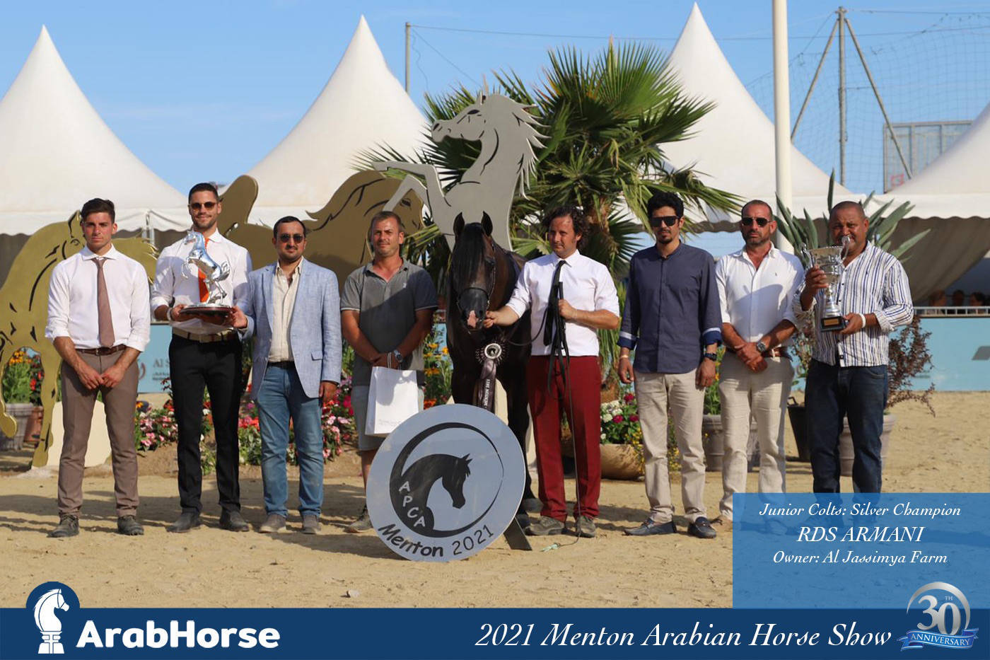 2021 Menton Arabian Horse Show Champions