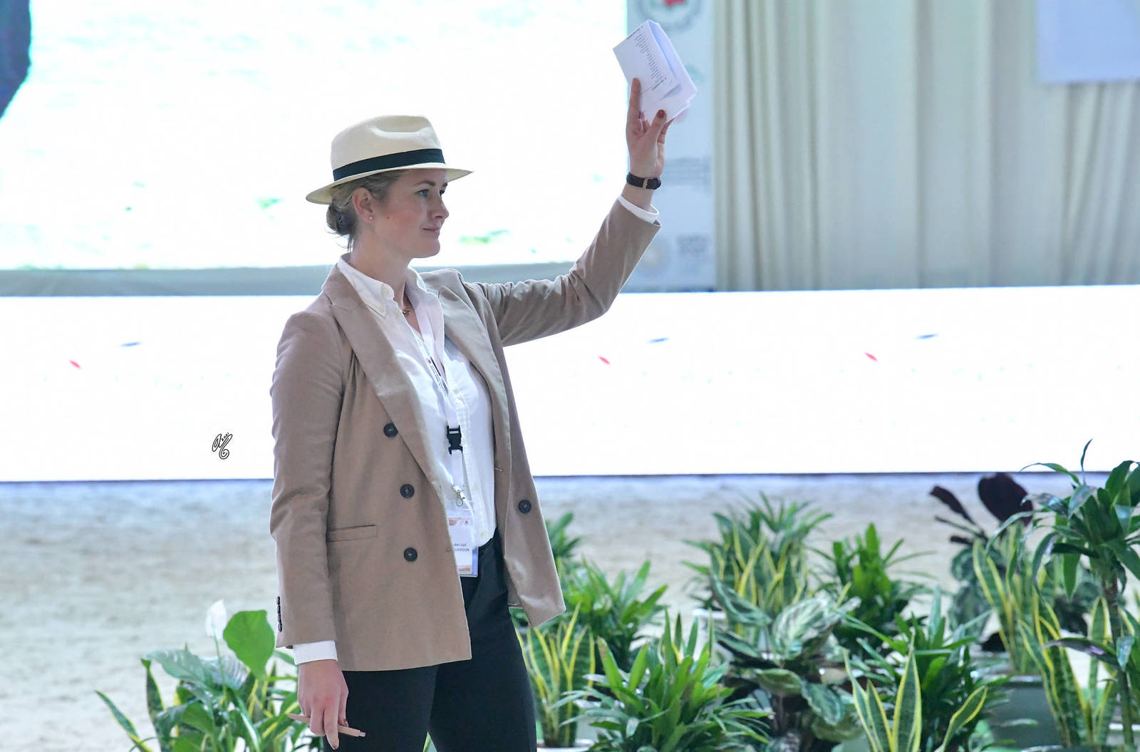 Ringmaster Lizette Svensson (SWE)