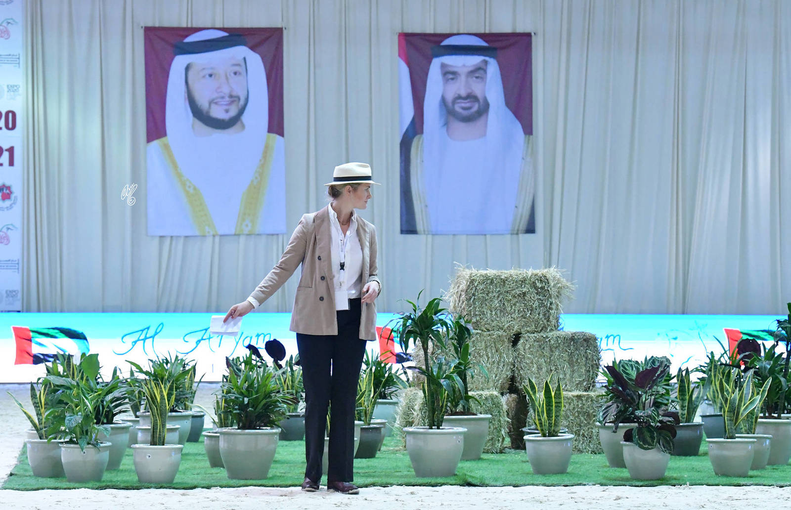 Ringmaster Lizette Svensson (SWE)