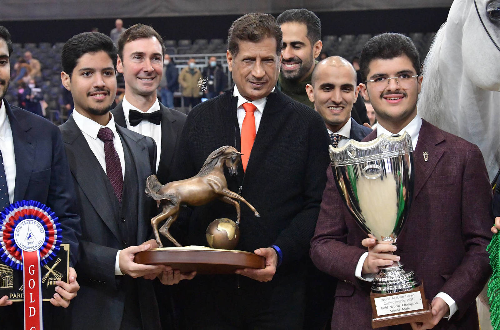 Senior Male Gold Champion: E.S. Harir (AJ Dinar X TF Magnums Magic)