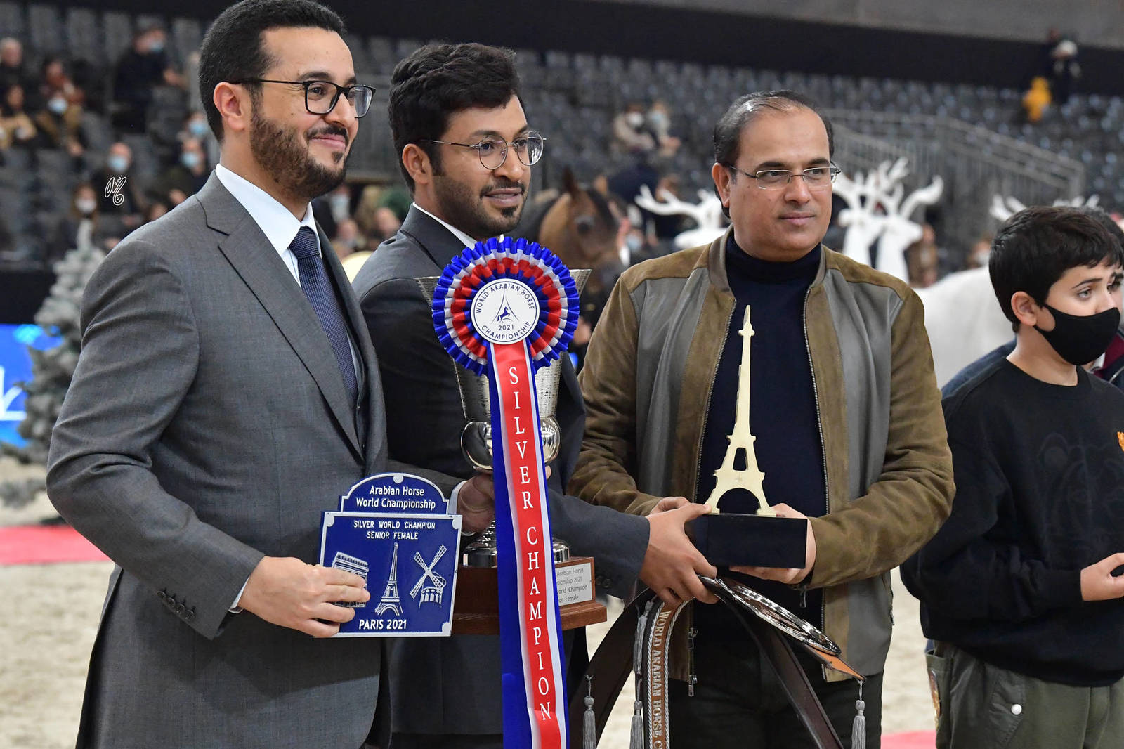 Senior Female Silver Champion: Mozn Albidayer (SMA Magic One X Mattaharii)