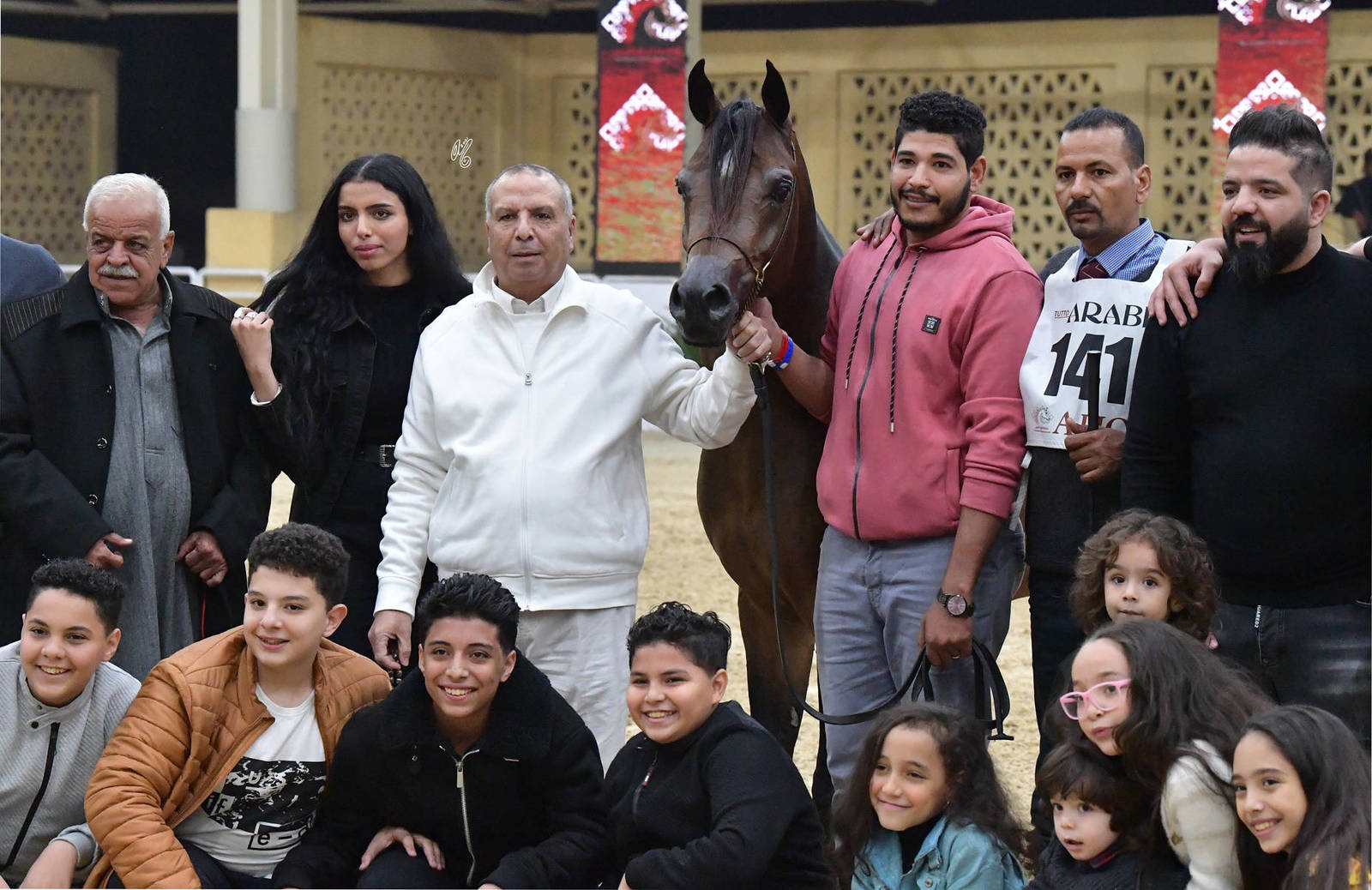 Junior Colt Gold Champion: Fayyad Oony (Al Pasha Oony X Riham Gawdat)