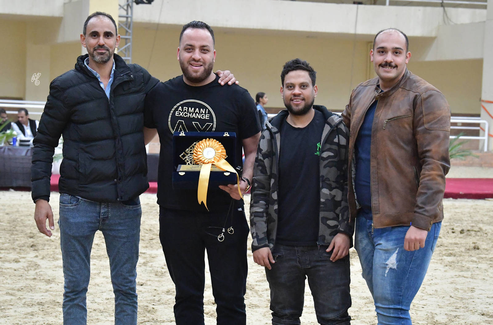 Yearling Colt Gold Champion: Safir Al Khaldon (Gajman PS X Sanabal Nawasi Al Kheir)