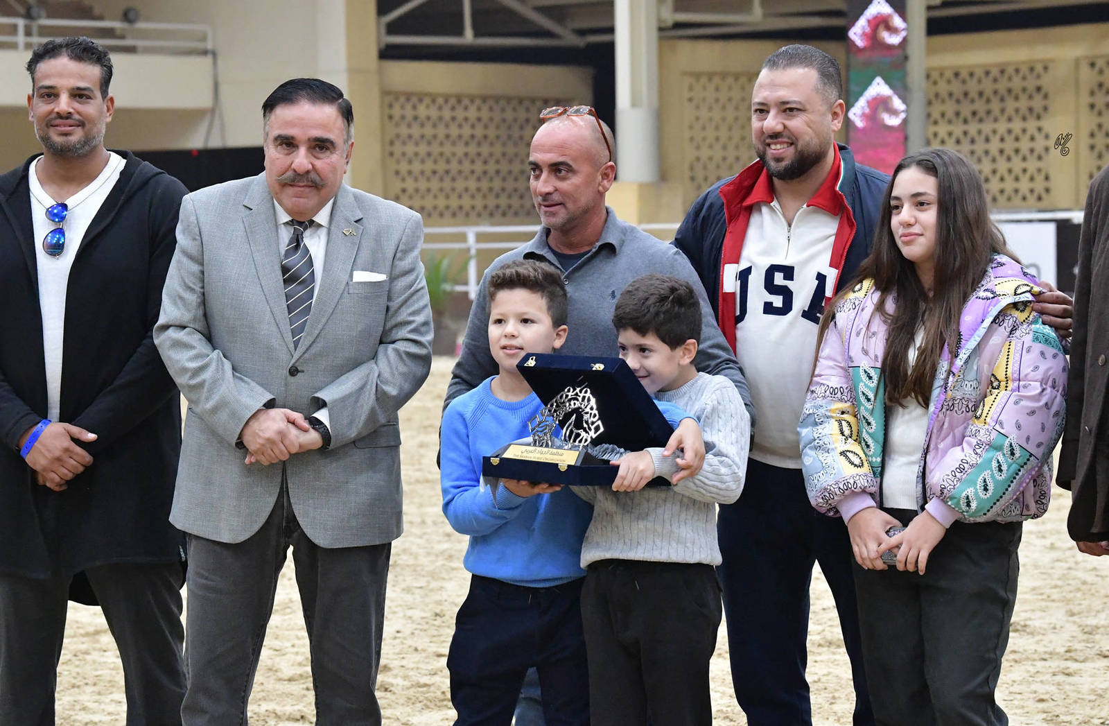 Yearling Colt Silver Champion: Laheeb Al Farida (Romeo Al Amaar X Balina Al Farida) 