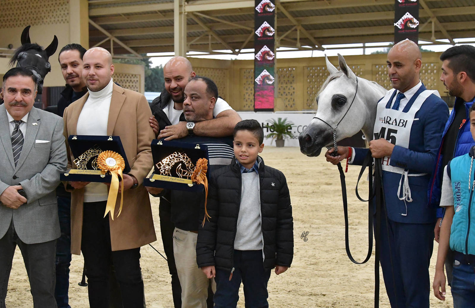 Yearling Filly Gold Champion: Tamara EGA (Avatar OS X Amal El Sheruk)