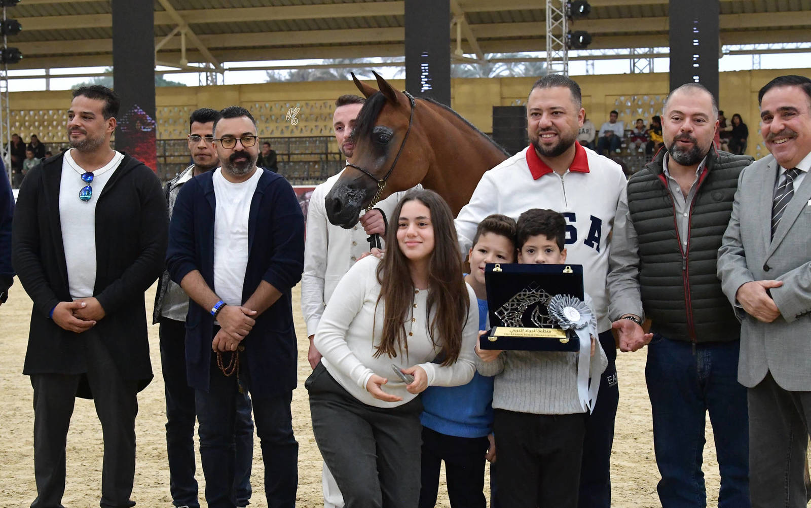 Yearling Filly Silver Champion: Badiaa Al Farida (Baarez  Al Farida X Sherouk Al Farida)
