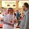 Judge Sami Mohammed Saad (KSA) and Ringmaster Mohamed Hammad (EGYPT)
