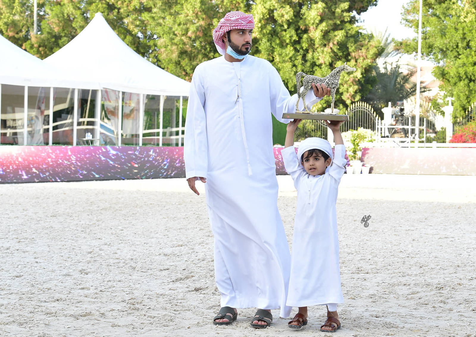 Senior Stallion Gold Champion: Muhab BHM (S.M.A. Magic One X Mademoiselle) 