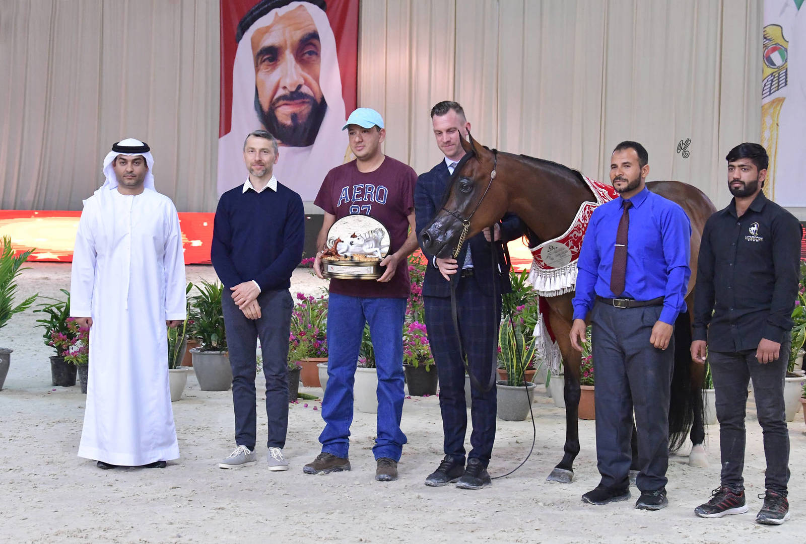 Senior Mare Silver Champion: Mai Al Hawajer (Kanz Al Bidayer X Abby Gale LBA)  