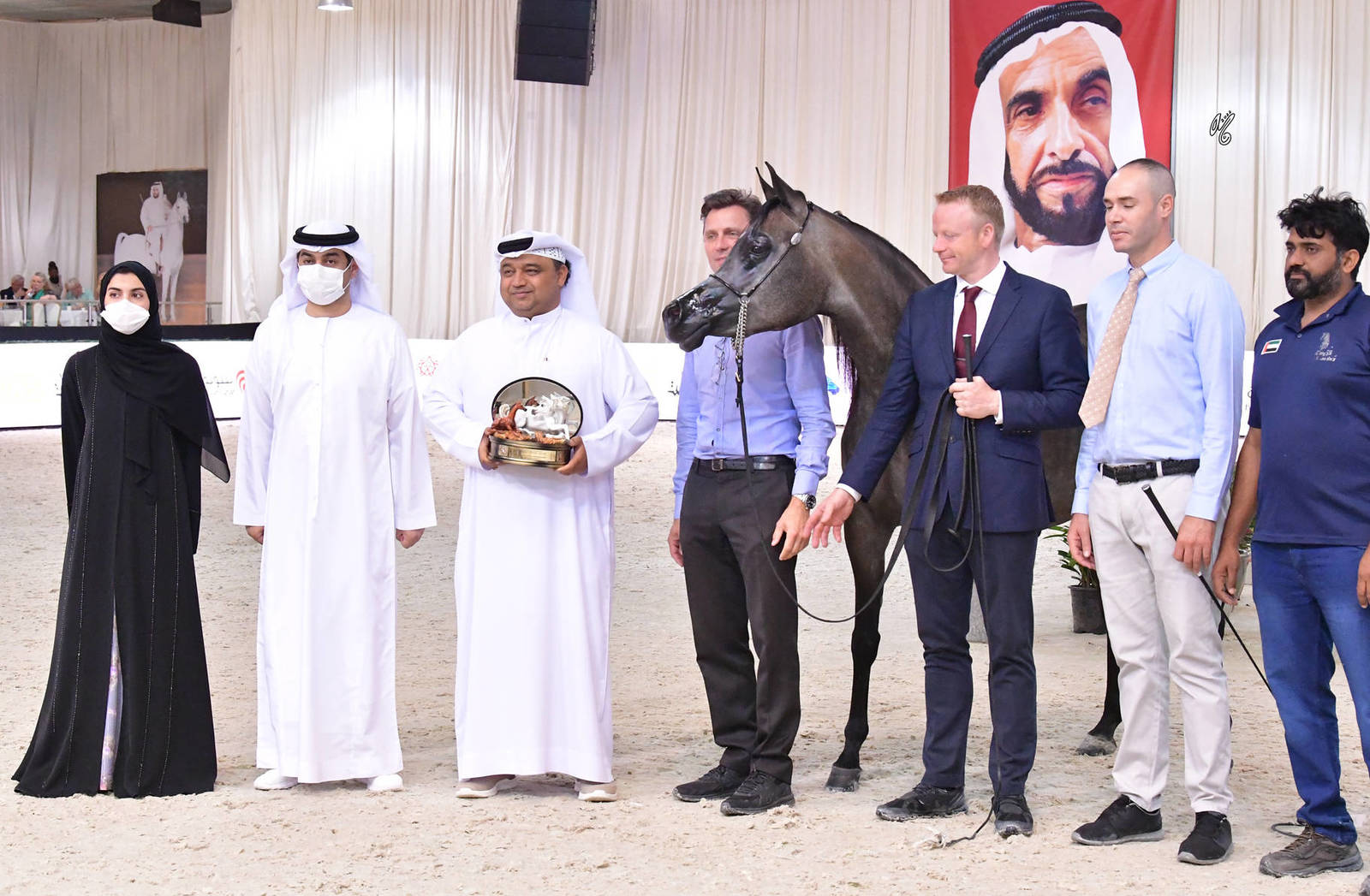 Junior Filly Silver Champion: JS Raneem (E.S. Harir X D Na'amah)  