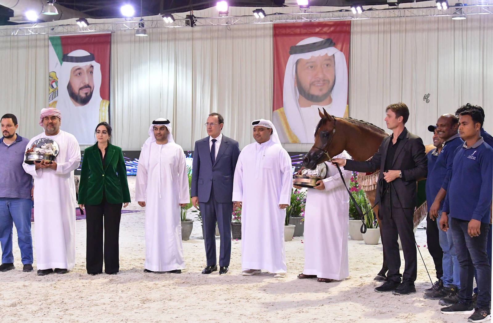 Junior Filly Bronze Champion: Paris Al Jawaher (FA El Rasheem X D Enas) 