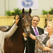 Marwan Al Shaqab - Marwan Al Shaqab
Sheikh Hamad, Micheal Byatt and Shirley Watts with Marwan Al Shaqab