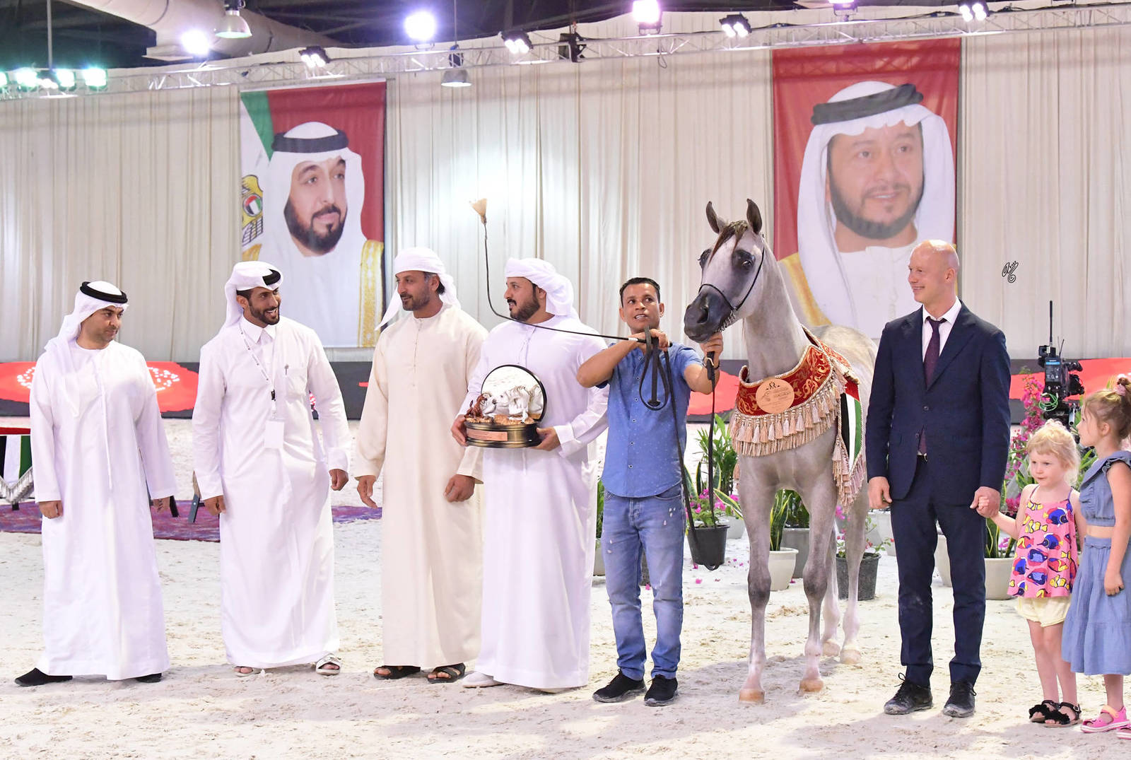 Yearling Colt Bronze Champion: Habeeb Al E'zz (AJ Nofan X A.Z. Houranah)  