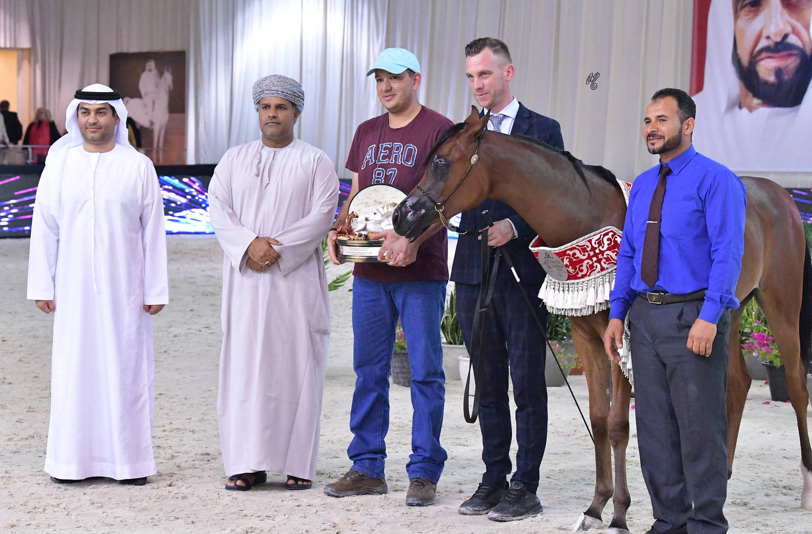Yearling Filly Silver Champion: Baynona Al Hawajer (RFI Farid X Mai Al Hawajer)