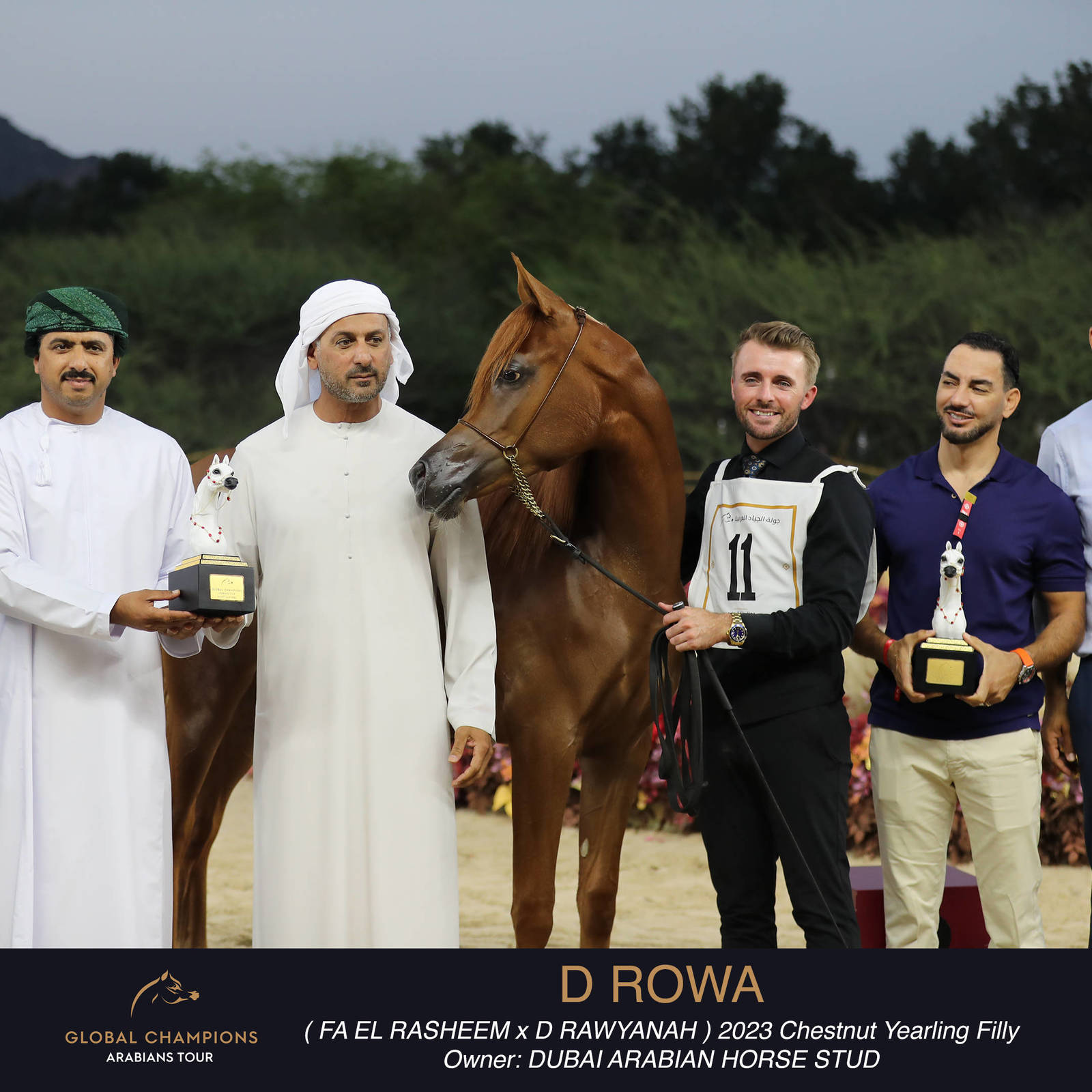 Day One of the Muscat stage of the Global Champions Arabians Tour