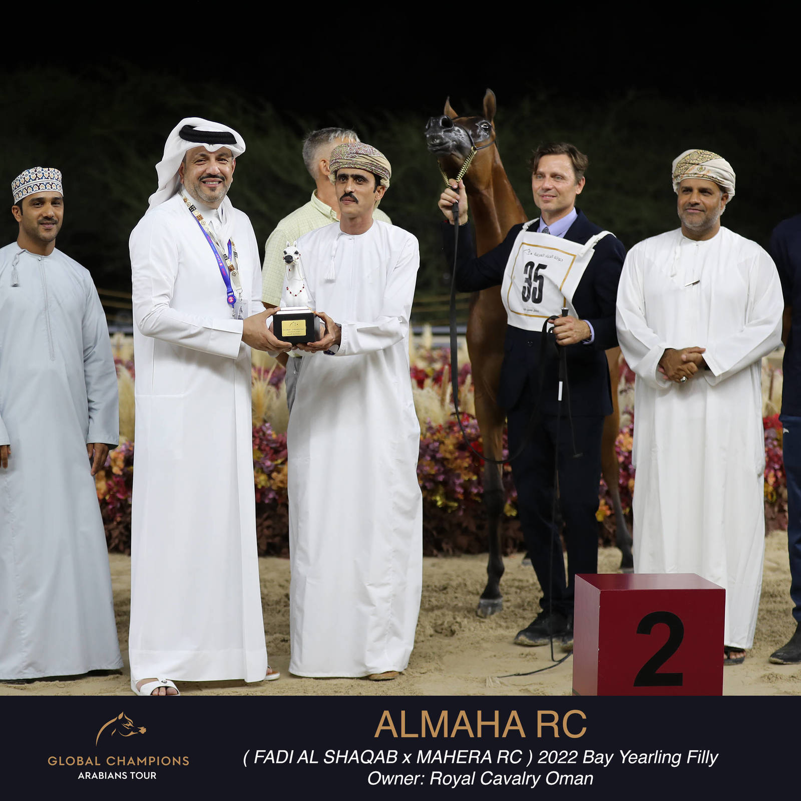 Day One of the Muscat stage of the Global Champions Arabians Tour