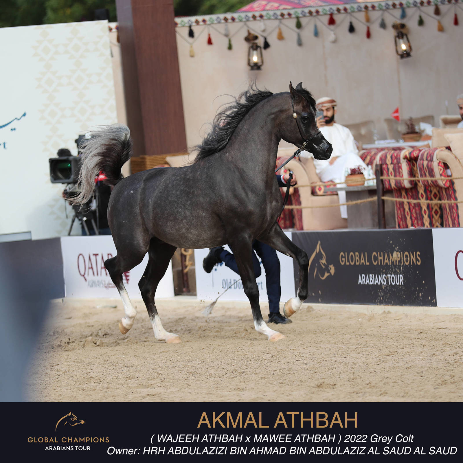 DAY TWO OF THE MUSCAT STAGE OF THE GLOBAL CHAMPIONS ARABIANS TOUR
