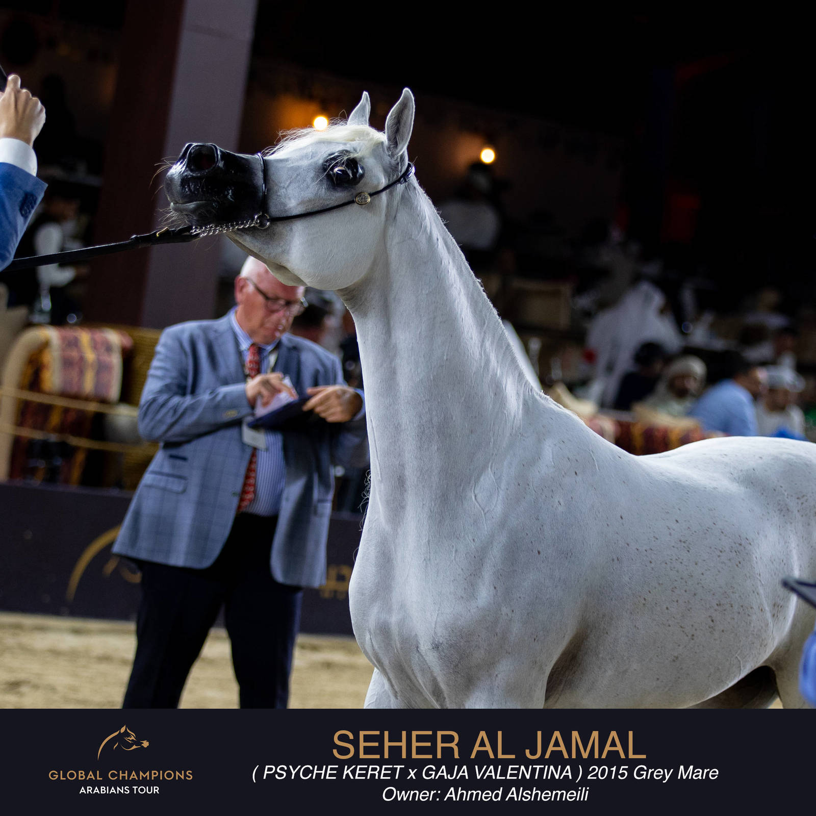 DAY TWO OF THE MUSCAT STAGE OF THE GLOBAL CHAMPIONS ARABIANS TOUR