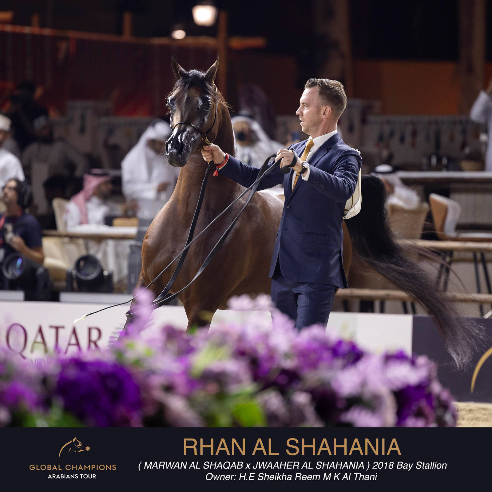 DAY TWO OF THE MUSCAT STAGE OF THE GLOBAL CHAMPIONS ARABIANS TOUR