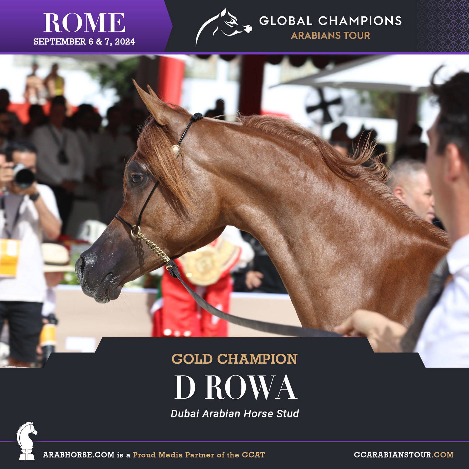 Congratulations to all the Champions Rome GCAT !