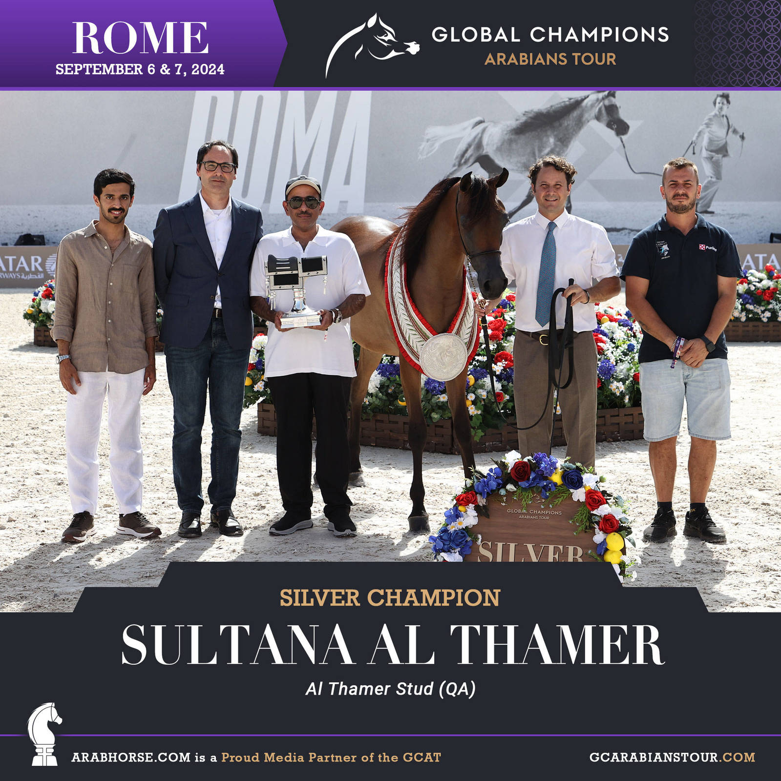 Congratulations to all the Champions Rome GCAT !