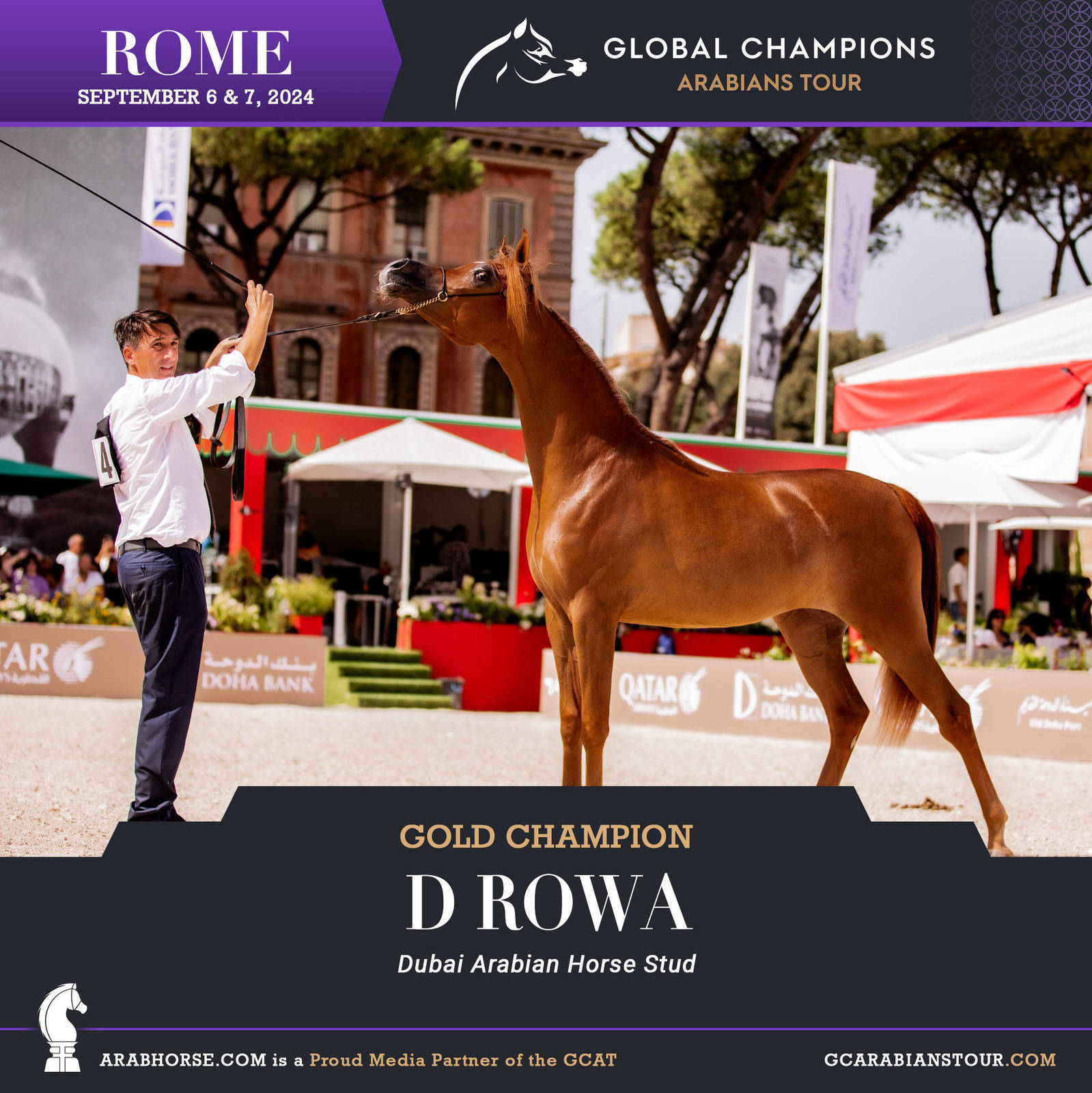 Congratulations to all the Champions Rome GCAT !