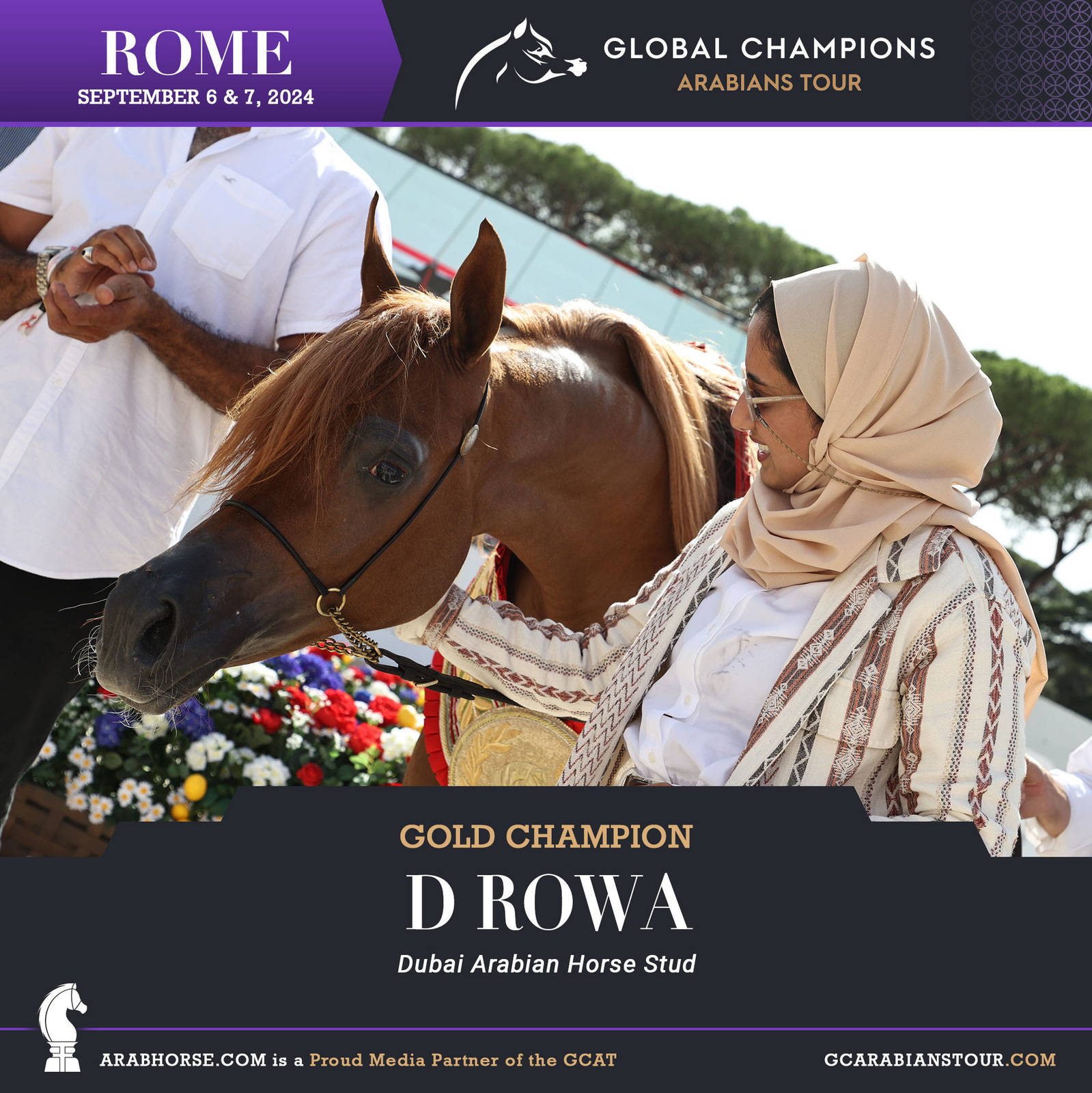 Congratulations to all the Champions Rome GCAT !