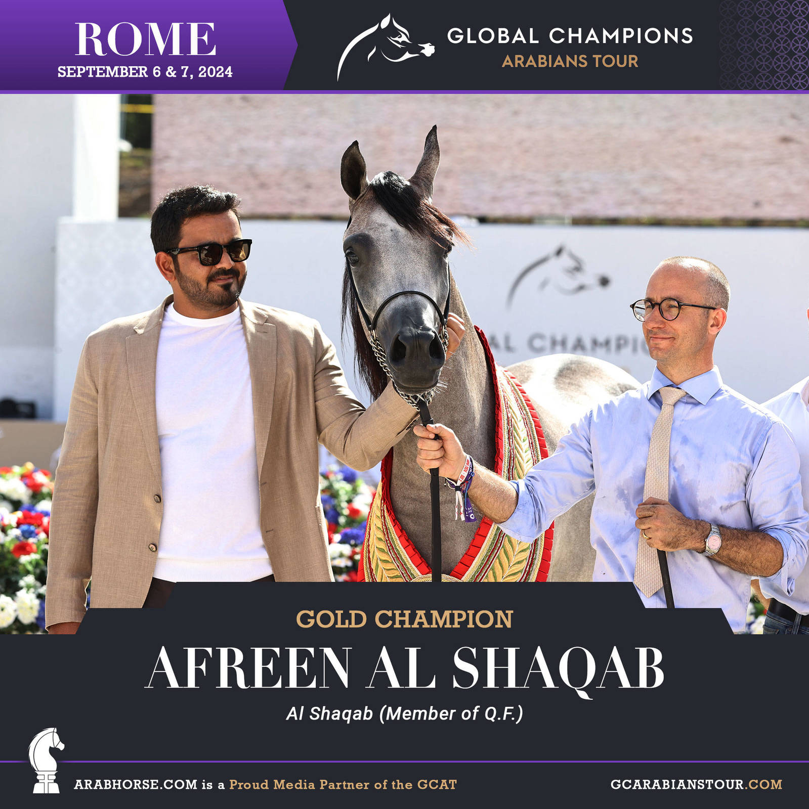 Congratulations to all the Champions Rome GCAT !