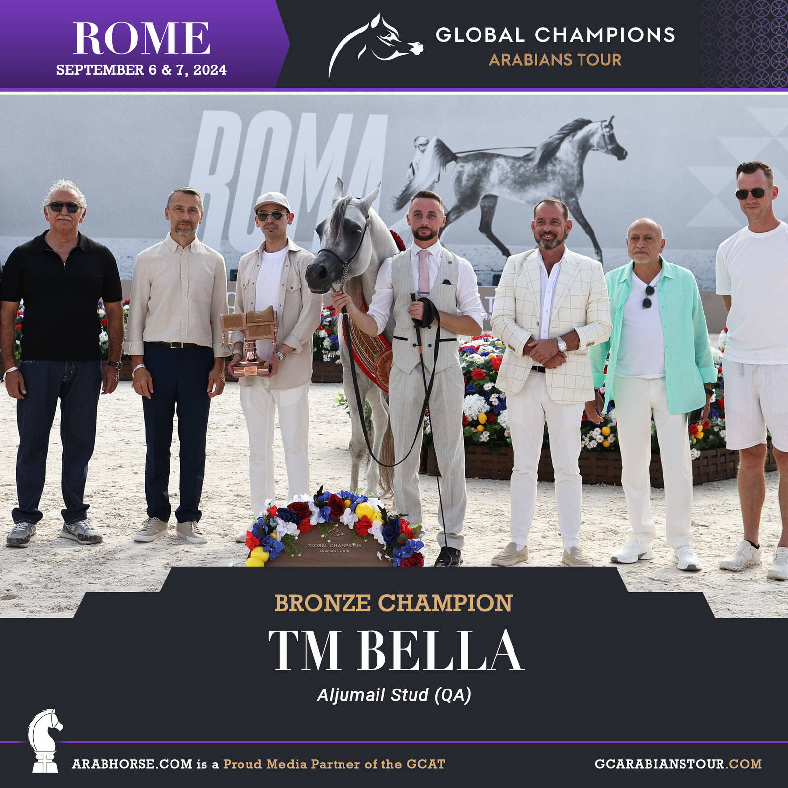 Congratulations to all the Champions Rome GCAT !