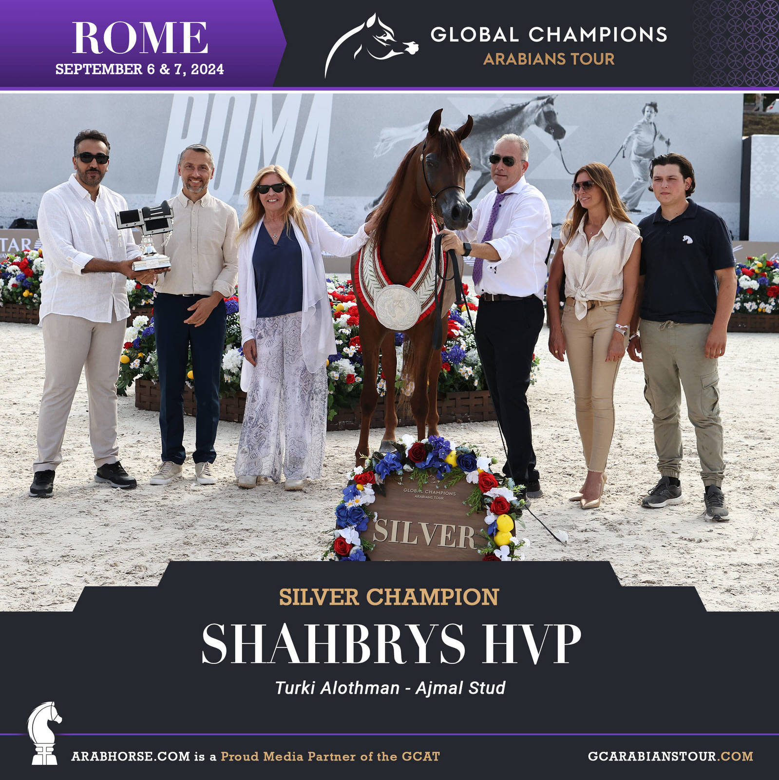 Congratulations to all the Champions Rome GCAT !