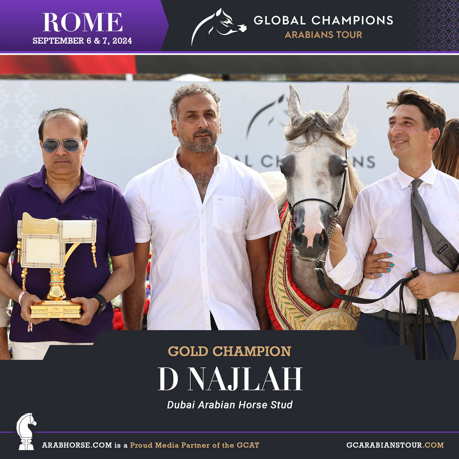 Congratulations to all the Champions Rome GCAT !