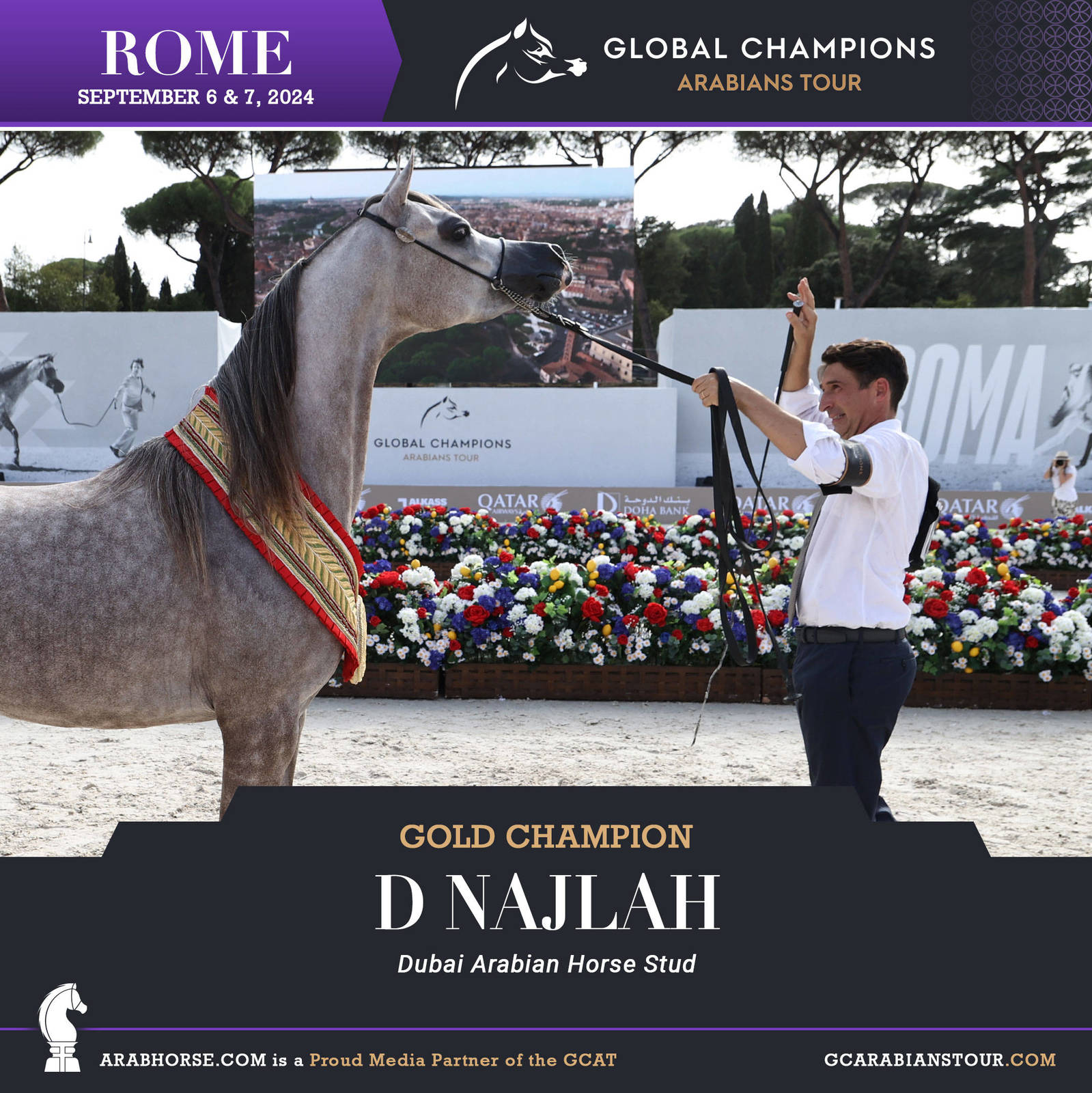 Congratulations to all the Champions Rome GCAT !