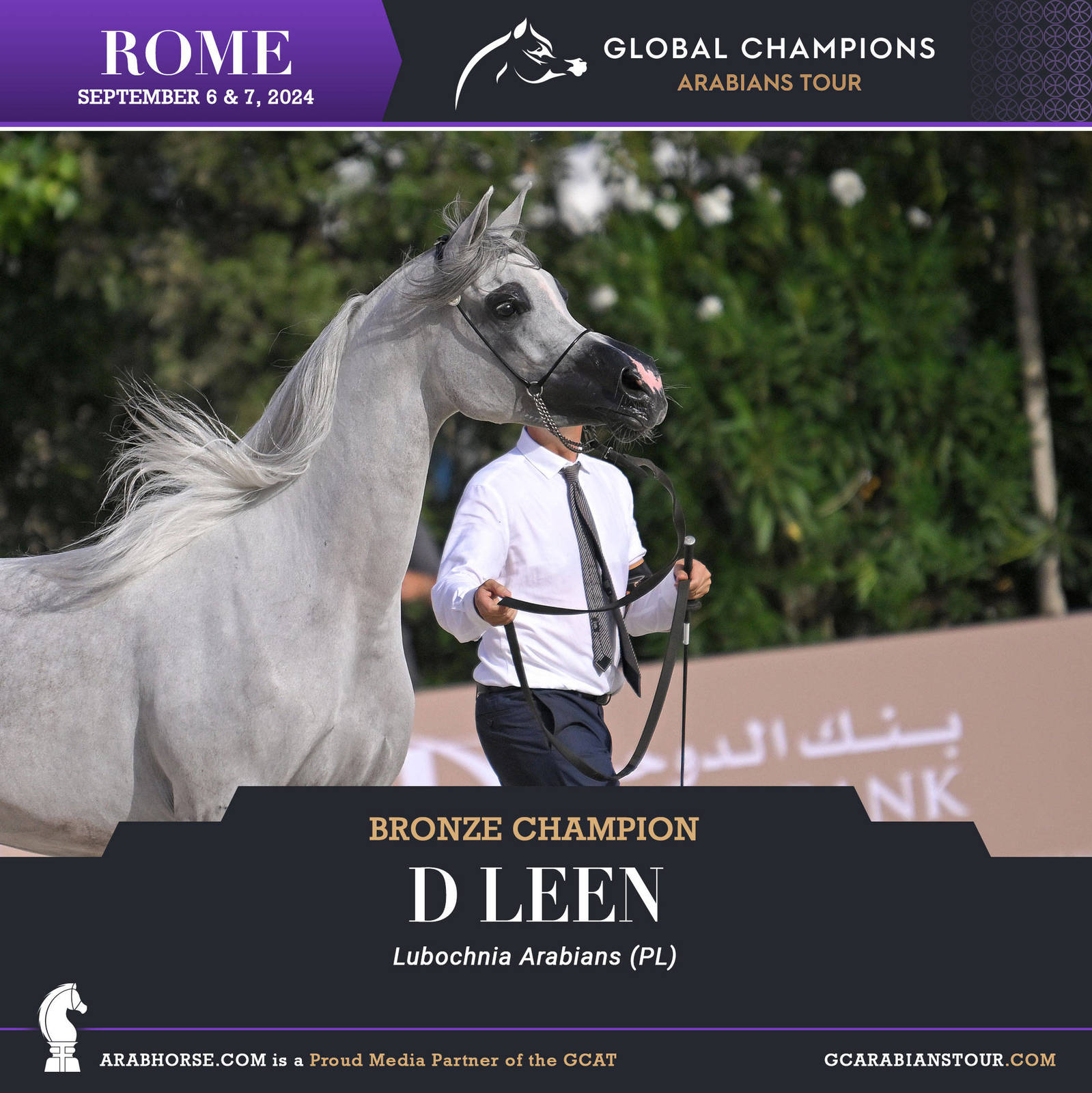 Congratulations to all the Champions Rome GCAT !