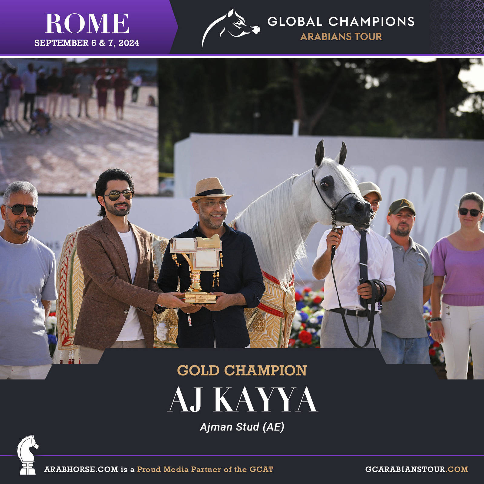 Congratulations to all the Champions Rome GCAT !